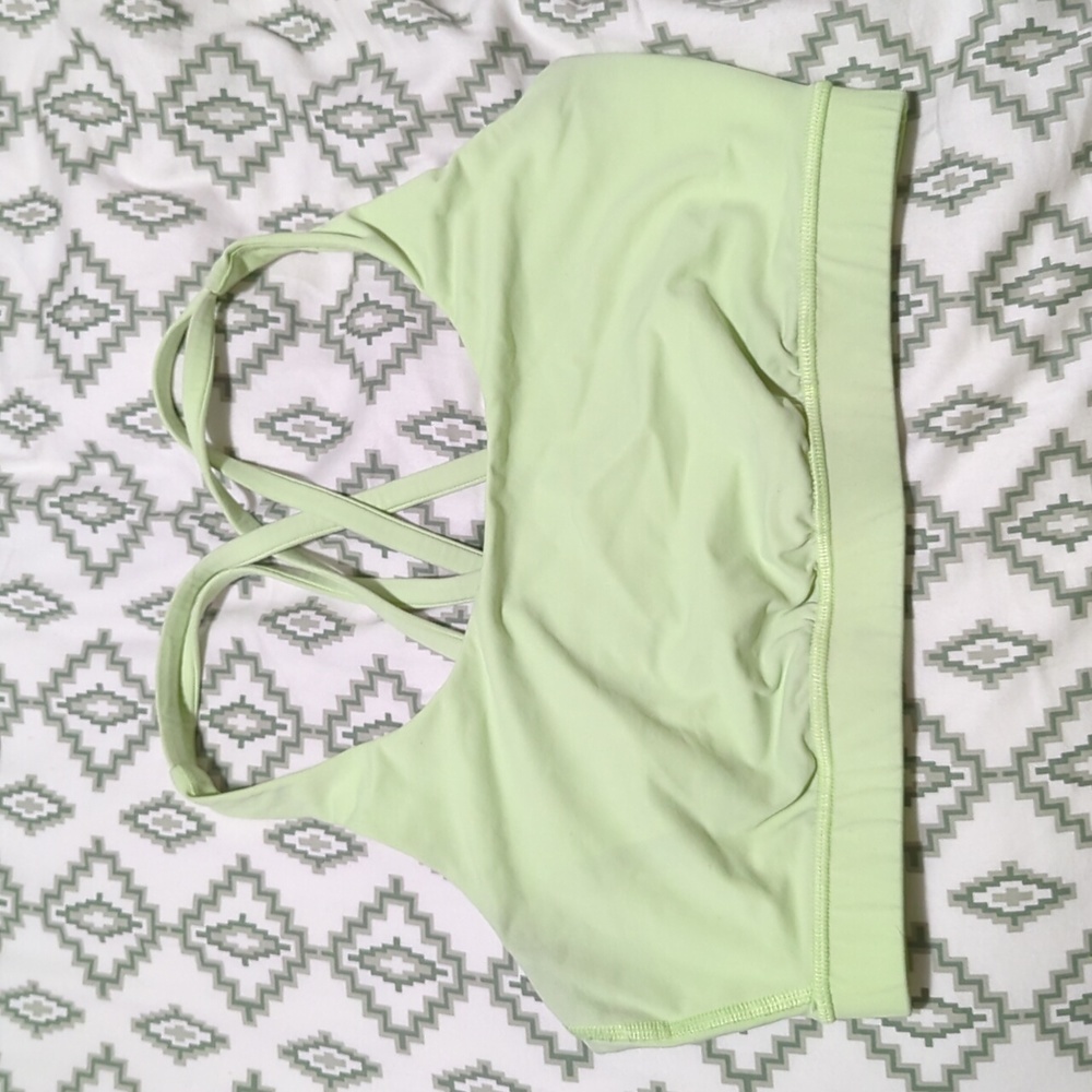 Sz 10 Energy bra lime green lulu